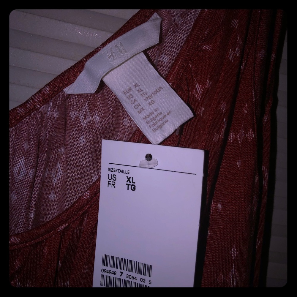 Red romper.  H&M.
